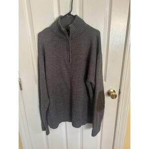 Ridgeline of New‎ Zealand Brown Half Zip Pullover Outdoors Hike Size 3XL